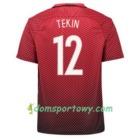 Koszulka Turcja HARUN TEKIN Domowe Koszulki Piłkarskie Euro 2016