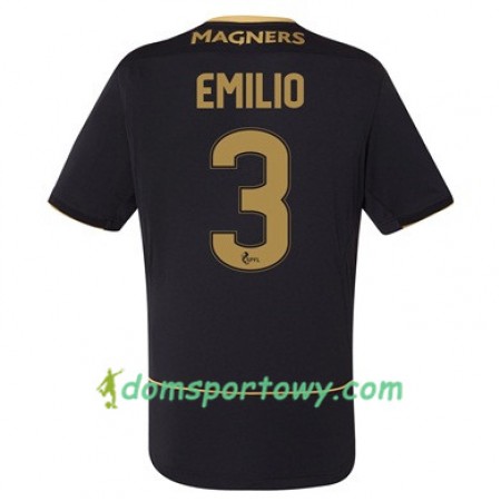 Koszulka Celtic FC EMILIO IZAGUIRRE Wyjazdowe Koszulki Piłkarskie 2017-2018 Krótki Rękaw