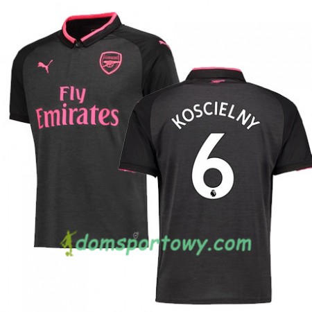 Koszulka Arsenal KOSCIELNY 6 Trzeci Koszulki Piłkarskie 2017-2018 Krótki Rękaw