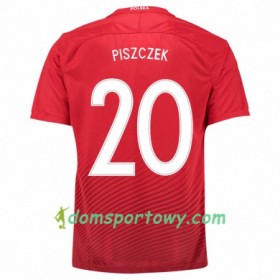 Koszulka Polska LUKASZ PISZCZEK Wyjazdowe Koszulki Piłkarskie Euro 2016