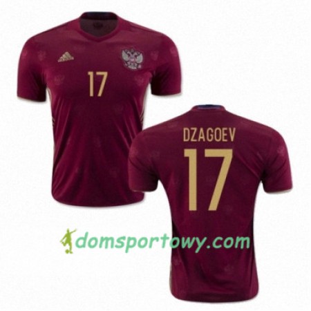 Koszulka Rosja ALAN DZAGOEV Domowe Koszulki Piłkarskie Euro 2016