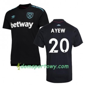 Koszulka West Ham United A AYEW Wyjazdowe Koszulki Piłkarskie 2017-2018 Krótki Rękaw