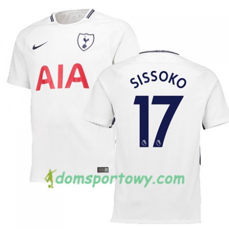 Koszulka Tottenham Hotspur SISSOKO 17 Domowe Koszulki Piłkarskie 2017-2018 Krótki Rękaw