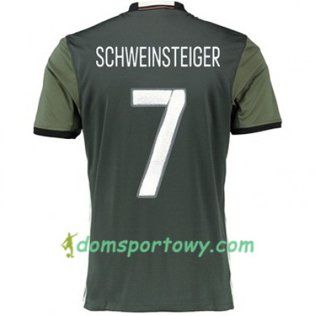 Koszulka Niemcy BASTIAN SCHWEINSTEIGER Wyjazdowe Koszulki Piłkarskie Euro 2016