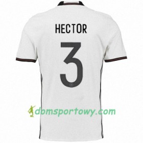 Koszulka Niemcy JONAS HECTOR Domowe Koszulki Piłkarskie Euro 2016