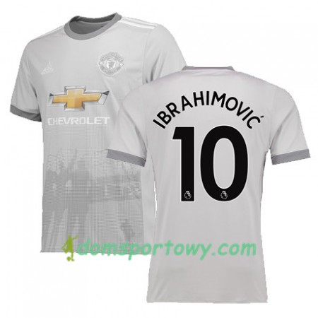 Koszulka Manchester United IBRAHIMOVIC 10 Trzeci Koszulki Piłkarskie 2017-2018 Krótki Rękaw