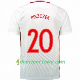 Koszulka Polska LUKASZ PISZCZEK Domowe Koszulki Piłkarskie Euro 2016