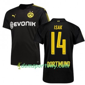 Koszulka Borussia Dortmund Isak 14 Wyjazdowe Koszulki Piłkarskie 2017-2018 Krótki Rękaw