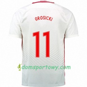 Koszulka Polska KAMIL GROSICKI Domowe Koszulki Piłkarskie Euro 2016