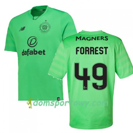 Koszulka Celtic FC JAMES FORREST Trzeci Koszulki Piłkarskie 2017-2018 Krótki Rękaw