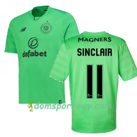 Koszulka Celtic FC SCOTT SINCLAIR Trzeci Koszulki Piłkarskie 2017-2018 Krótki Rękaw