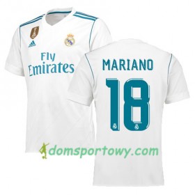 Koszulka Real Madryt Mariano 10 Domowe Koszulki Piłkarskie 2017-2018 Krótki Rękaw