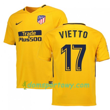 Koszulka Atlético Madryt VIETTO 17 Wyjazdowe Koszulki Piłkarskie 2017-2018 Krótki Rękaw