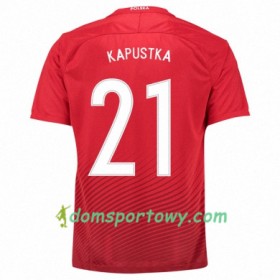 Koszulka Polska BARTOSZ KAPUSTKA Wyjazdowe Koszulki Piłkarskie Euro 2016