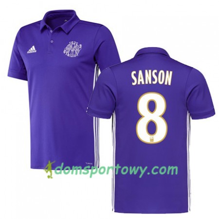 Koszulka Olympique Marsylia Morgan Sanson 8 Trzeci Koszulki Piłkarskie 2017-2018 Krótki Rękaw