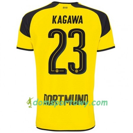 Koszulka Borussia Dortmund KAGAWA 23 Trzeci Koszulki Piłkarskie 2017-2018 Krótki Rękaw