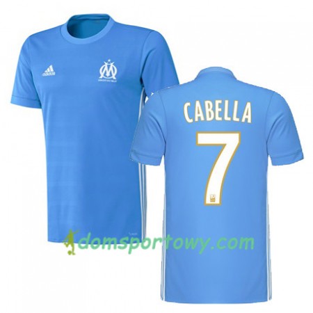 Koszulka Olympique Marsylia REMY CABELLA 7 Wyjazdowe Koszulki Piłkarskie 2017-2018 Krótki Rękaw