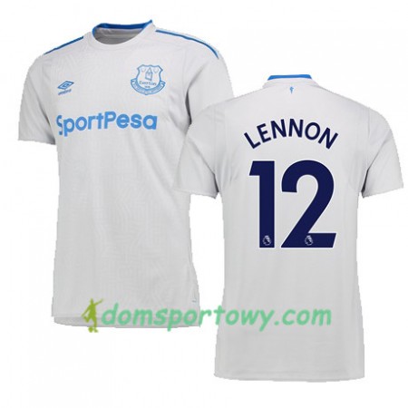 Koszulka Everton LENNON Wyjazdowe Koszulki Piłkarskie 2017-2018 Krótki Rękaw