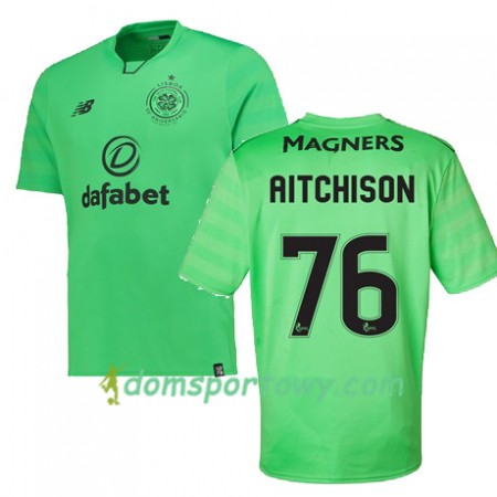 Koszulka Celtic FC Jack Aitchison Trzeci Koszulki Piłkarskie 2017-2018 Krótki Rękaw