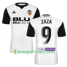 Koszulka Valencia CF ZAZA Domowe Koszulki Piłkarskie 2017-2018 Krótki Rękaw