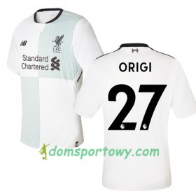 Koszulka Liverpool ORIGI 27 Wyjazdowe Koszulki Piłkarskie 2017-2018 Krótki Rękaw