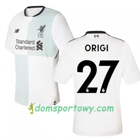 Koszulka Liverpool ORIGI 27 Wyjazdowe Koszulki Piłkarskie 2017-2018 Krótki Rękaw
