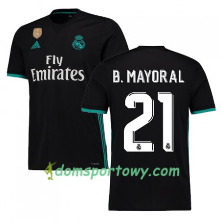 Koszulka Real Madryt BORJA MAYORAL 21 Wyjazdowe Koszulki Piłkarskie 2017-2018 Krótki Rękaw