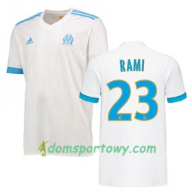 Koszulka Olympique Marsylia RAMI 23 Domowe Koszulki Piłkarskie 2017-2018 Krótki Rękaw