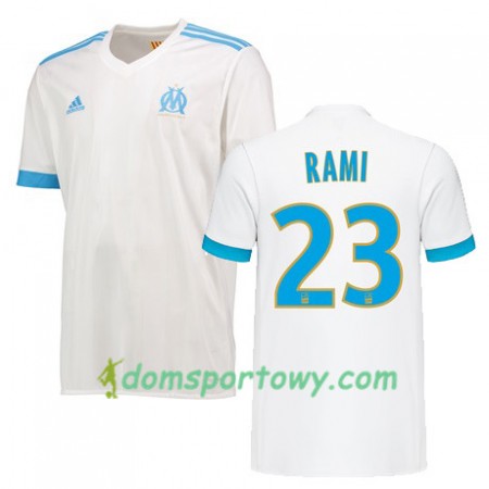 Koszulka Olympique Marsylia RAMI 23 Domowe Koszulki Piłkarskie 2017-2018 Krótki Rękaw
