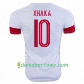 Koszulka Szwajcaria GRANIT XHAKA Wyjazdowe Koszulki Piłkarskie Euro 2016