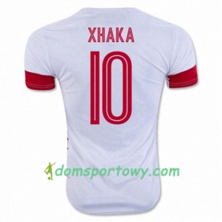 Koszulka Szwajcaria GRANIT XHAKA Wyjazdowe Koszulki Piłkarskie Euro 2016