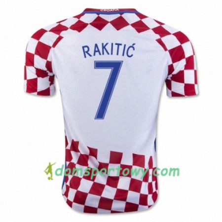 Koszulka Chorwacja IVAN RAKITIC Domowe Koszulki Piłkarskie Euro 2016