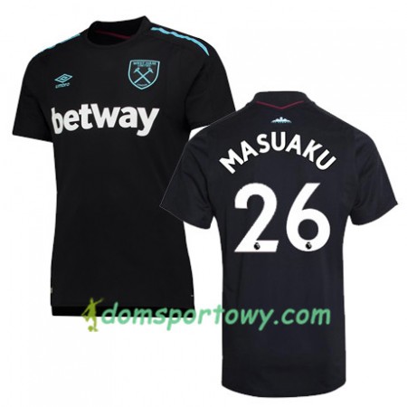 Koszulka West Ham United MASUAKU Wyjazdowe Koszulki Piłkarskie 2017-2018 Krótki Rękaw