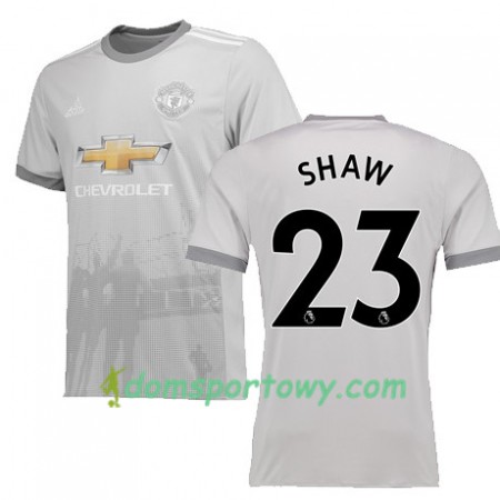 Koszulka Manchester United SHAW 23 Trzeci Koszulki Piłkarskie 2017-2018 Krótki Rękaw