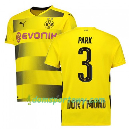 Koszulka Borussia Dortmund PARK 3 Domowe Koszulki Piłkarskie 2017-2018 Krótki Rękaw