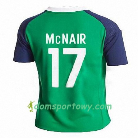 Koszulka Irlandia Północna PADDY McNAIR Domowe Koszulki Piłkarskie 2016/17 Krótki Rękaw