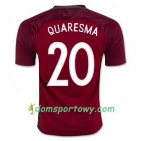 Koszulka Portugalia RICARDO QUARESMA Domowe Koszulki Piłkarskie Euro 2016