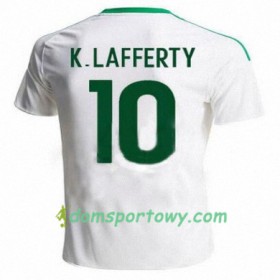 Koszulka Irlandia Północna KYLE LAFFERTY Wyjazdowe Koszulki Piłkarskie 2016/17 Krótki Rękaw