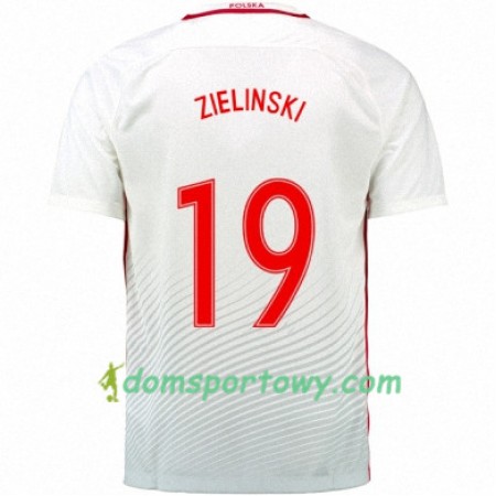 Koszulka Polska PIOTR ZIELINSKI Domowe Koszulki Piłkarskie Euro 2016