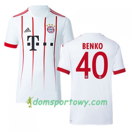 Koszulka Bayern Monachium BENKO 40 Trzeci Koszulki Piłkarskie 2017-2018 Krótki Rękaw