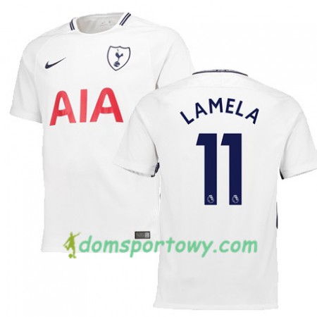 Koszulka Tottenham Hotspur LAMELA 11 Domowe Koszulki Piłkarskie 2017-2018 Krótki Rękaw