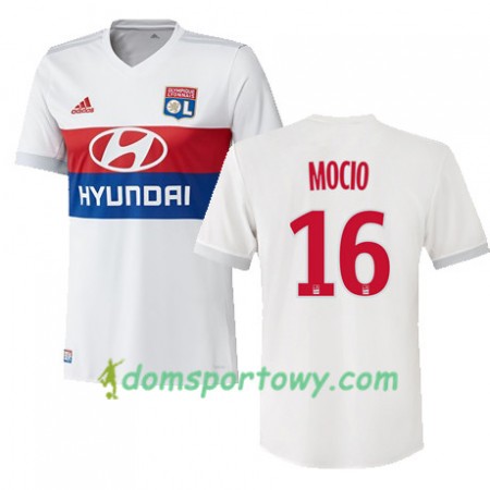 Koszulka Olympique Lyon LUCAS MOCIO 16 Domowe Koszulki Piłkarskie 2017-2018 Krótki Rękaw