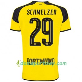 Koszulka Borussia Dortmund SCHMELZER 29 Trzeci Koszulki Piłkarskie 2017-2018 Krótki Rękaw