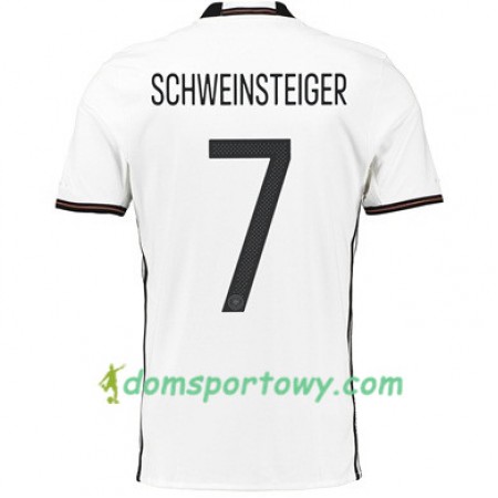 Koszulka Niemcy BASTIAN SCHWEINSTEIGER Domowe Koszulki Piłkarskie Euro 2016