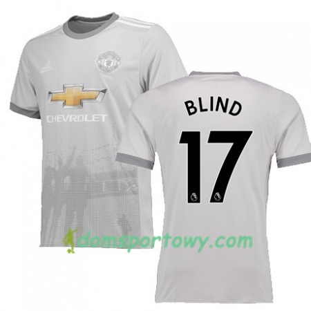 Koszulka Manchester United BLIND 17 Trzeci Koszulki Piłkarskie 2017-2018 Krótki Rękaw