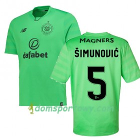 Koszulka Celtic FC JOZO SIMUNOVIC Trzeci Koszulki Piłkarskie 2017-2018 Krótki Rękaw