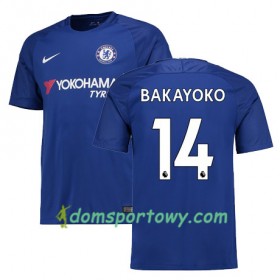 Koszulka Chelsea BAKAYOKO 14 Domowe Koszulki Piłkarskie 2017-2018 Krótki Rękaw