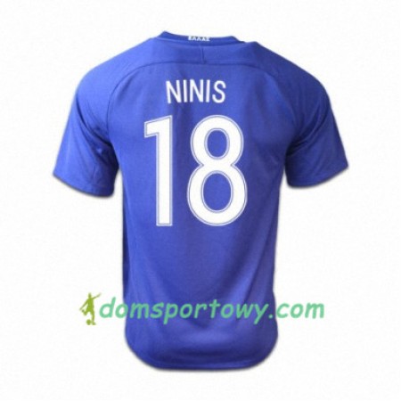 Koszulka Grecja SOTIRIS NINIS Wyjazdowe Koszulki Piłkarskie 2016/17 Krótki Rękaw
