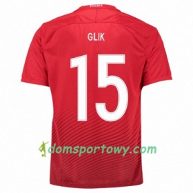 Koszulka Polska KAMIL GLIK Wyjazdowe Koszulki Piłkarskie Euro 2016