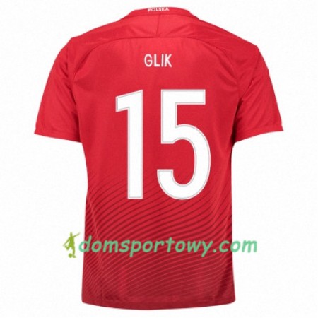 Koszulka Polska KAMIL GLIK Wyjazdowe Koszulki Piłkarskie Euro 2016